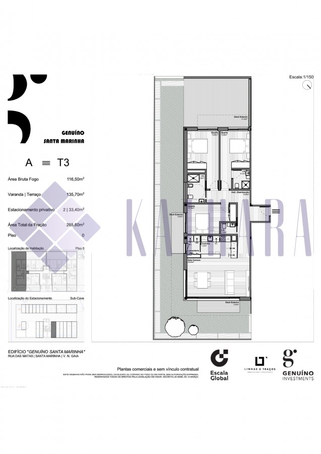 Genuíno Santa Marinha - Empreendimento - Apartamentos T2 e T3