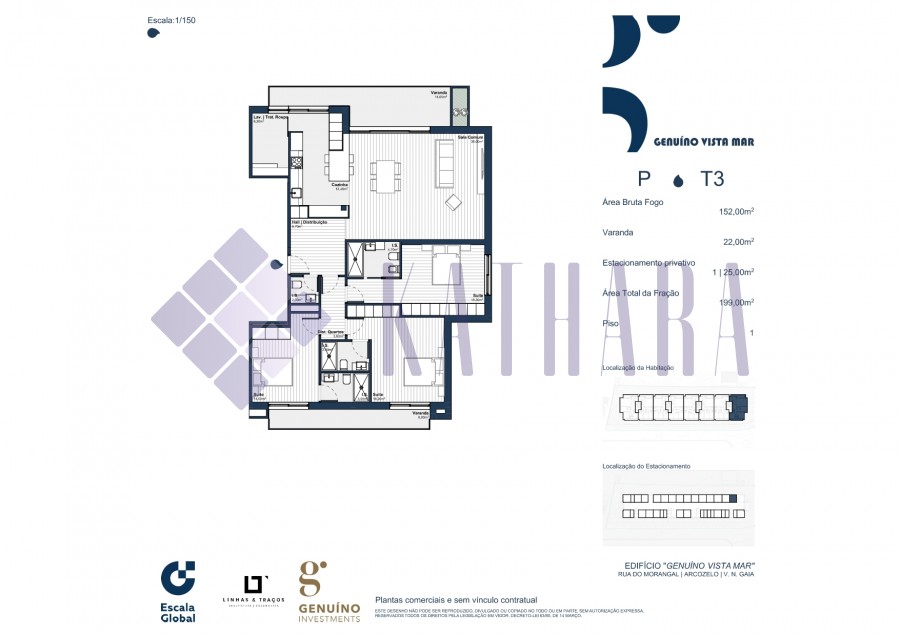Genuíno Vista Mar - Apartamento T3