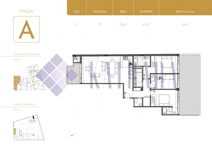 Apartamento T3 - Brito Living