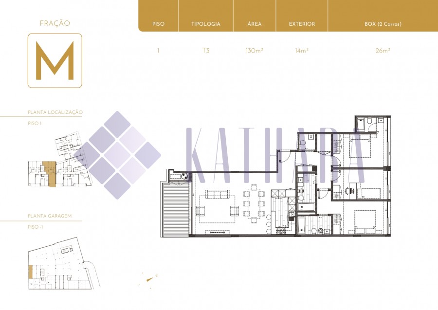 Apartamento T3 - Brito Living