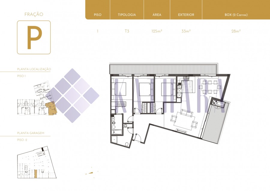 Apartamento T3 - Brito Living
