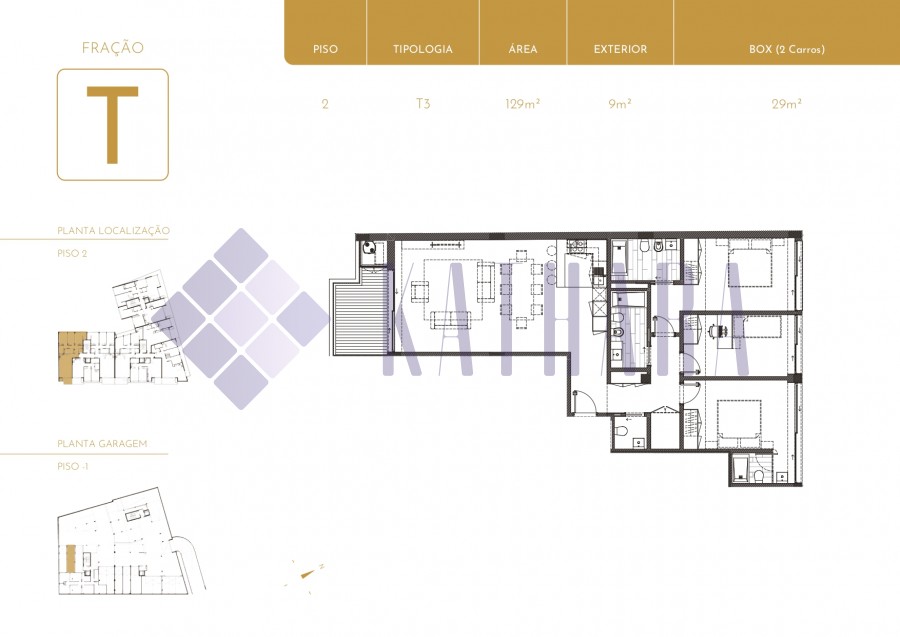 Apartamento T3 - Brito Living