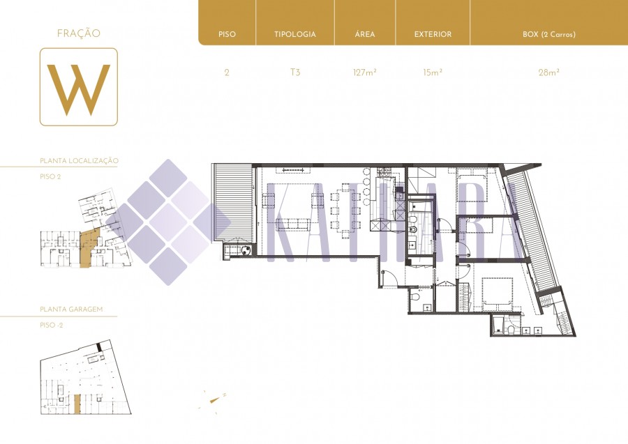 Apartamento T3 - Brito Living